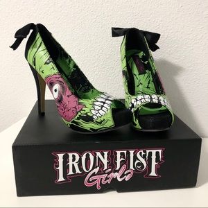 Iron Fist Girls Monster Heels